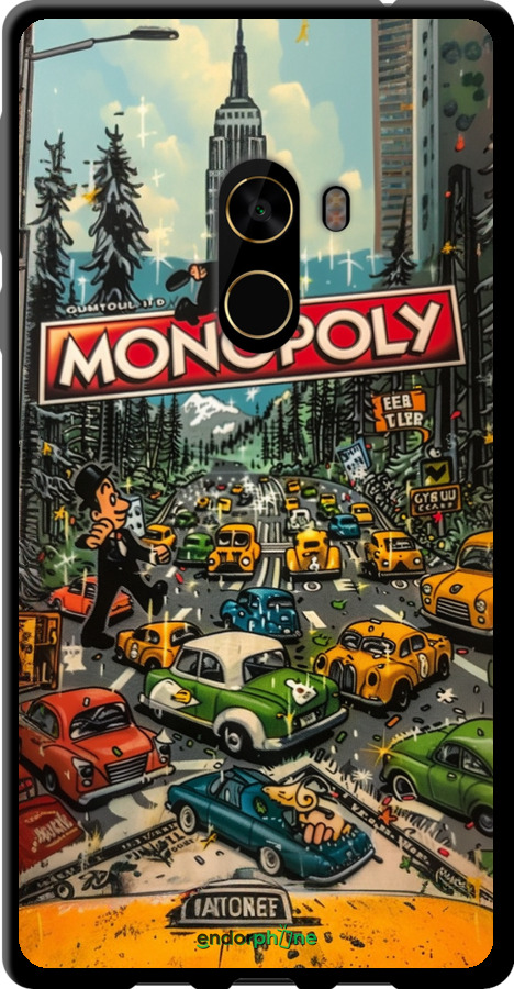TPU чехол Городской драйв Monopoly для Xiaomi Mi MiX 2 - 6088b-1067 изображение 