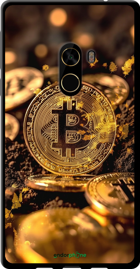 TPU чехол Золотая лихорадка биткойна для Xiaomi Mi MiX 2 - 6089b-1067 изображение 