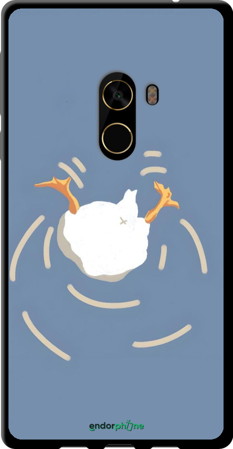 TPU чехол Гусь ныряет для Xiaomi Mi MiX 2 - 6275b-1067 изображение 
