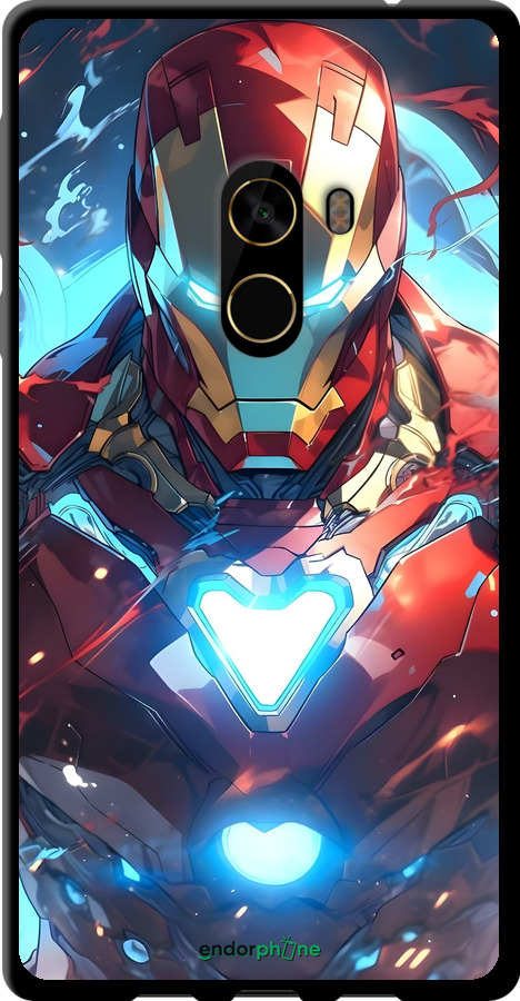 TPU чехол Железный человек для Xiaomi Mi MiX 2 - 6372b-1067 изображение 