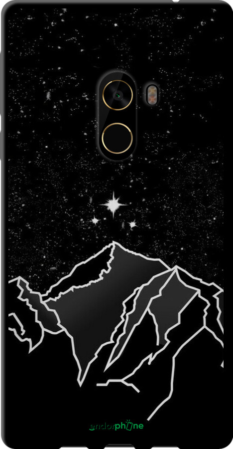 TPU чехол Мінімалістичний гірський краєвид для Xiaomi Mi MiX 2 - 6438b-1067 изображение 