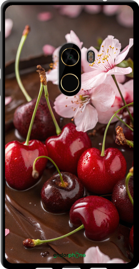 TPU чехол Вишня в шоколаде для Xiaomi Mi MiX 2 - 6698b-1067 изображение 