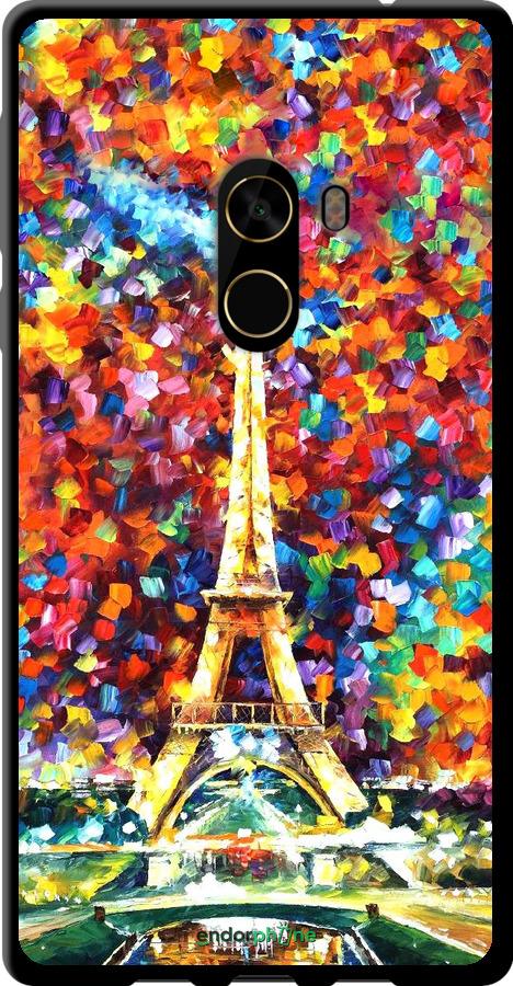 TPU чехол Париж для Xiaomi Mi MiX 2 - 830b-1067 изображение 
