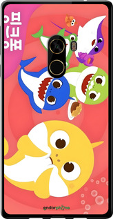 Силиконовый чехол Бейби Шаркс для Xiaomi Mi MiX 2 - 6305u-1067 изображение 