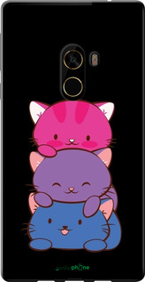 Силіконовий чехол Милі котятка для Xiaomi Mi MiX 2 - 6518u-1067 изображение 