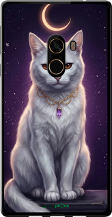 Силіконовий чехол Mystic White Cat Gothic Dark Purple Gold для Xiaomi Mi MiX 2 - 6805u-1067 изображение 