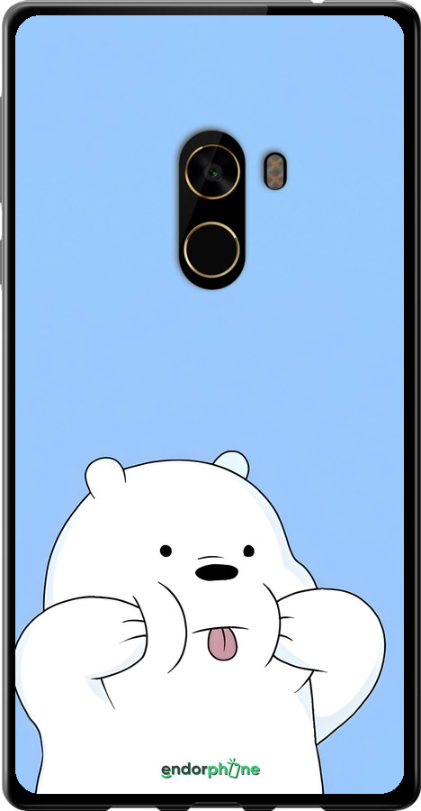 Силіконовий чехол Милий ведмедик для Xiaomi Mi MiX 2 - 6357u-1067 изображение 