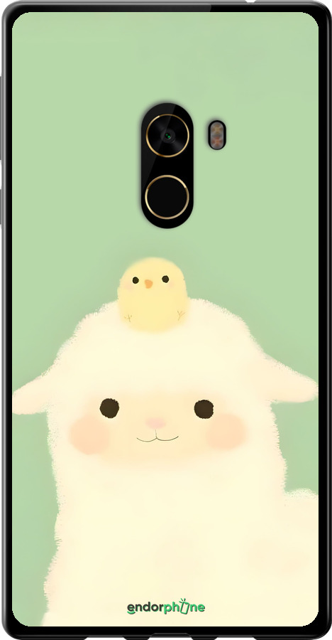 Силіконовий чехол Барашек и ципленок для Xiaomi Mi MiX 2 - 6369u-1067 изображение 
