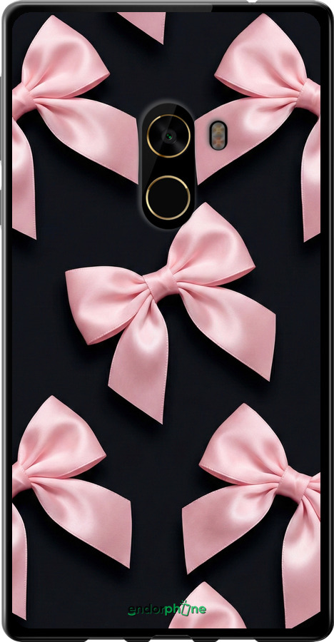 2D пластиковый чехол Coquette Ribbons Dark Coquette для Xiaomi Mi MiX 2 - 6767t-1067 изображение 