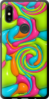 TPU чехол Y2K Jelly Dream для Xiaomi Mi Mix 2s - 6780b-1438 изображение 