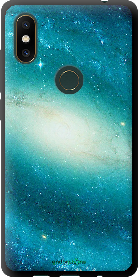 TPU чехол Голубая галактика для Xiaomi Mi Mix 2s - 177b-1438 изображение 