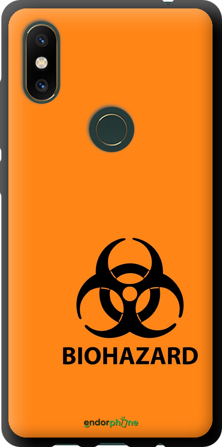 TPU чехол biohazard 33 для Xiaomi Mi Mix 2s - 4851b-1438 изображение 