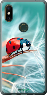 Силиконовый чехол Божья коровка для Xiaomi Mi Mix 2s - 6049u-1438 изображение 