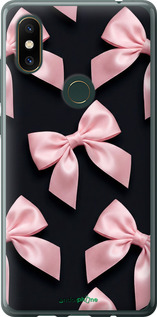 Силиконовый чехол Coquette Ribbons Dark Coquette для Xiaomi Mi Mix 2s - 6767u-1438 изображение 