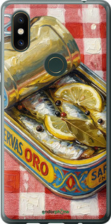 Силиконовый чехол Vintage Sardine Tin Phone для Xiaomi Mi Mix 2s - 6772u-1438 изображение 