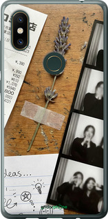 Силиконовый чехол Aesthetic Scrapbook Collage для Xiaomi Mi Mix 2s - 6773u-1438 изображение 