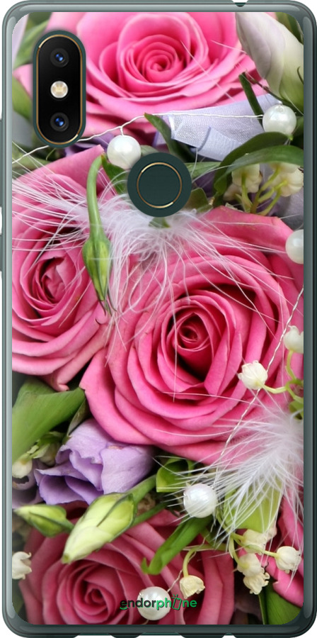 

Силіконовий чохол "Ніжність" для Xiaomi Mi Mix 2s, Рожевий