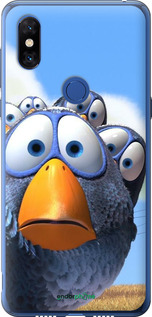 2D пластиковий чехол Angry Birds для Xiaomi Mi Mix 3 - 6008t-1599 изображение 