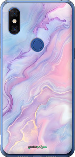 Силіконовий чехол Нежный мрамор для Xiaomi Mi Mix 3 - 6310u-1599 изображение 