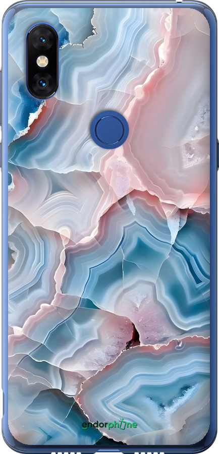 Силіконовий чехол Мрамор для Xiaomi Mi Mix 3 - 6306u-1599 изображение 