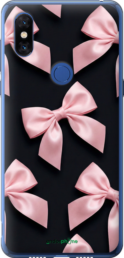 Силиконовый чехол Coquette Ribbons Dark Coquette для Xiaomi Mi Mix 3 - 6767u-1599 изображение 