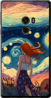 Силиконовый чехол Девушка Арт для Xiaomi Mi MiX - 6325u-426 изображение 