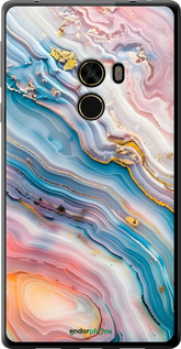 Силиконовый чехол Мрамор красивый для Xiaomi Mi MiX - 6376u-426 изображение 