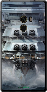 Силиконовый чехол Линкор, world of tanks, wargaming, военный корабль для Xiaomi Mi MiX - 6453u-426 изображение 
