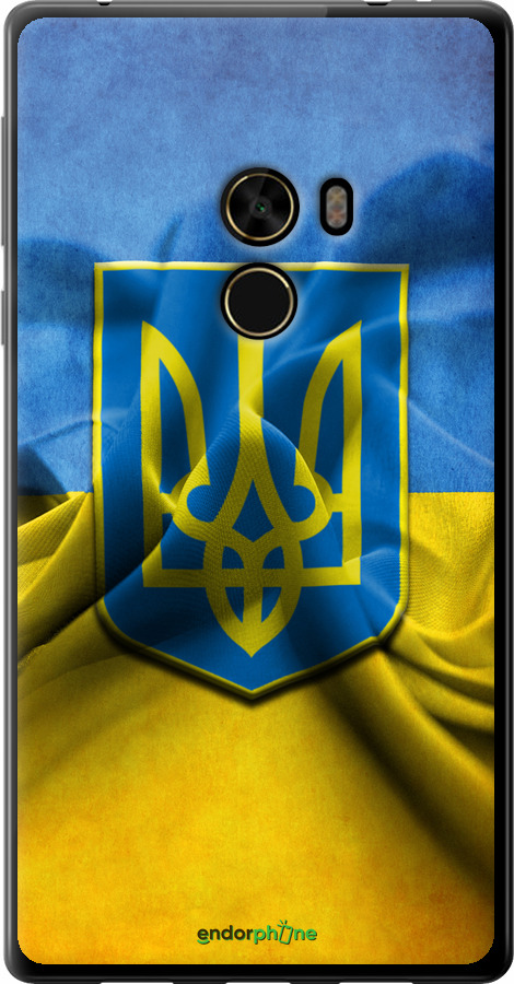 

Силіконовий чохол "Прапор та герб України" для Xiaomi Mi MiX, Блакитний