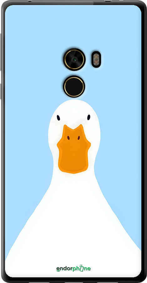 Силіконовий чехол Гусак для Xiaomi Mi MiX - 6350u-426 изображение 