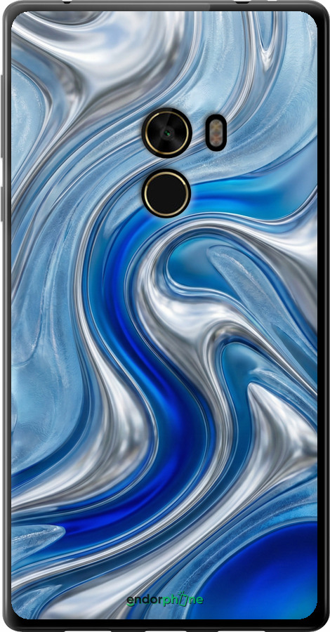Силиконовый чехол Liquid Chrome для Xiaomi Mi MiX - 6781u-426 изображение 