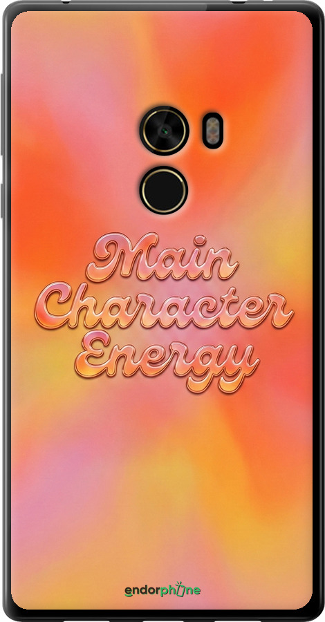 Силіконовий чехол Aura Gradient Main Character Energy Aesthetic Y2K для Xiaomi Mi MiX - 6783u-426 изображение 