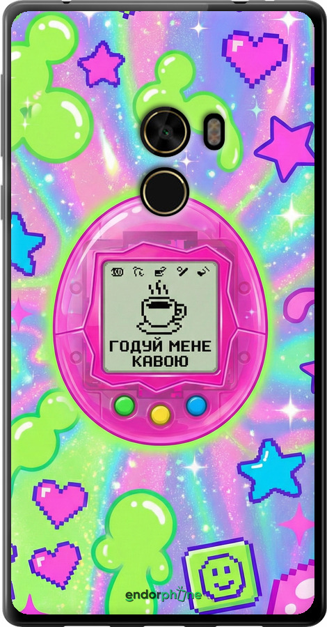 Силіконовий чехол Y2K Aesthetic Retro Pet: Годуй мене кавою для Xiaomi Mi MiX - 6784u-426 изображение 