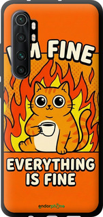 TPU чехол Funny Cat для Xiaomi Mi Note 10 Lite - 6786b-1937 изображение 