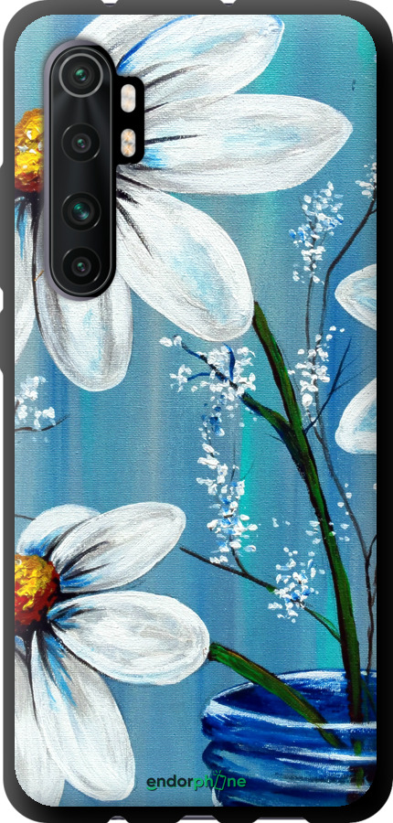 TPU чехол Красиві арт-ромашки для Xiaomi Mi Note 10 Lite - 4031b-1937 изображение 