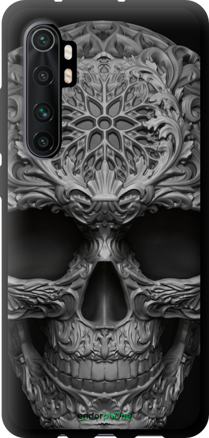 TPU чехол skull-ornament для Xiaomi Mi Note 10 Lite - 4101b-1937 изображение 