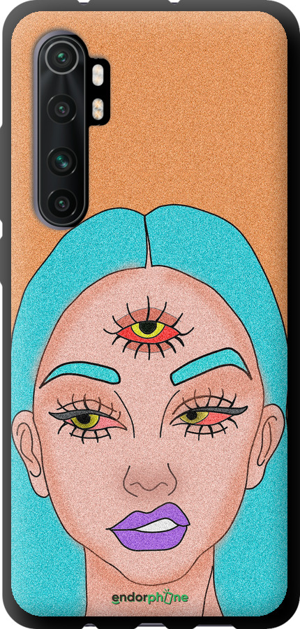 TPU чехол Девушка рисунок для Xiaomi Mi Note 10 Lite - 4576b-1937 изображение 