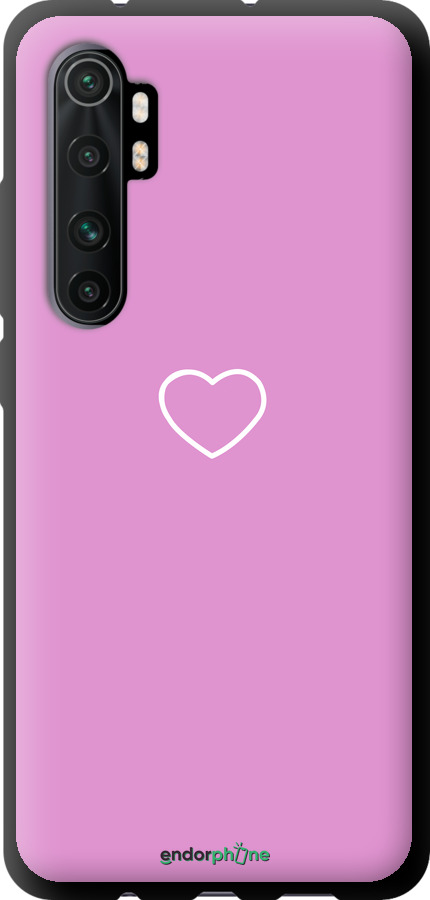 TPU чехол Сердце 2 для Xiaomi Mi Note 10 Lite - 4863b-1937 изображение 