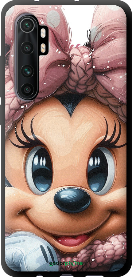 TPU чехол Мінні Маус з бантиком для Xiaomi Mi Note 10 Lite - 6055b-1937 изображение 