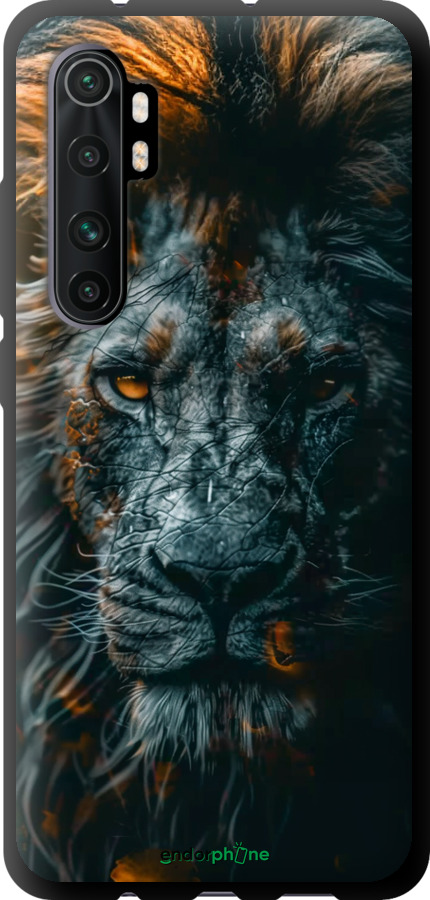 TPU чехол Лев в сумерках для Xiaomi Mi Note 10 Lite - 6154b-1937 изображение 