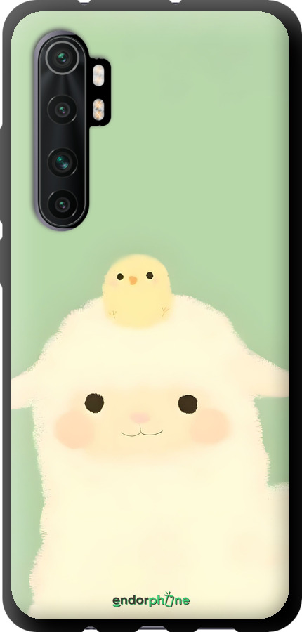 TPU чехол Барашек и ципленок для Xiaomi Mi Note 10 Lite - 6369b-1937 изображение 