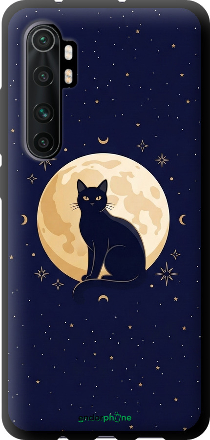 TPU чехол Cute Cat Celestial/Witchy для Xiaomi Mi Note 10 Lite - 6787b-1937 изображение 