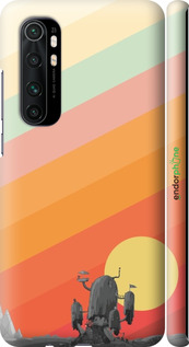 3D пластиковый матовый чехол № 5420 для Xiaomi Mi Note 10 Lite - 5420m-1937 изображение 