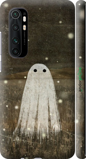 3D пластиковий матовий чехол Привид та світлячки для Xiaomi Mi Note 10 Lite - 6406m-1937 изображение 