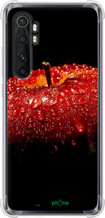 Силіконовий протиударний с посиленими кутами чехол Яблуко для Xiaomi Mi Note 10 Lite - 6022sp-1937 изображение 