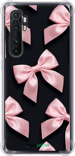 Силіконовий протиударний с посиленими кутами чехол Coquette Ribbons Dark Coquette для Xiaomi Mi Note 10 Lite - 6767sp-1937 изображение 