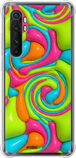 Силіконовий протиударний с посиленими кутами чехол Y2K Jelly Dream для Xiaomi Mi Note 10 Lite - 6780sp-1937 изображение 