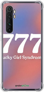 Силіконовий протиударний с посиленими кутами чохол 'Aesthetic Aura Gradient 777 Lucky Energy' для Xiaomi Mi Note 10 Lite зображення 5