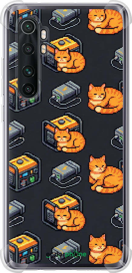 Силіконовий протиударний с посиленими кутами чехол Autonomous Zone для Xiaomi Mi Note 10 Lite - 6771sp-1937 изображение 