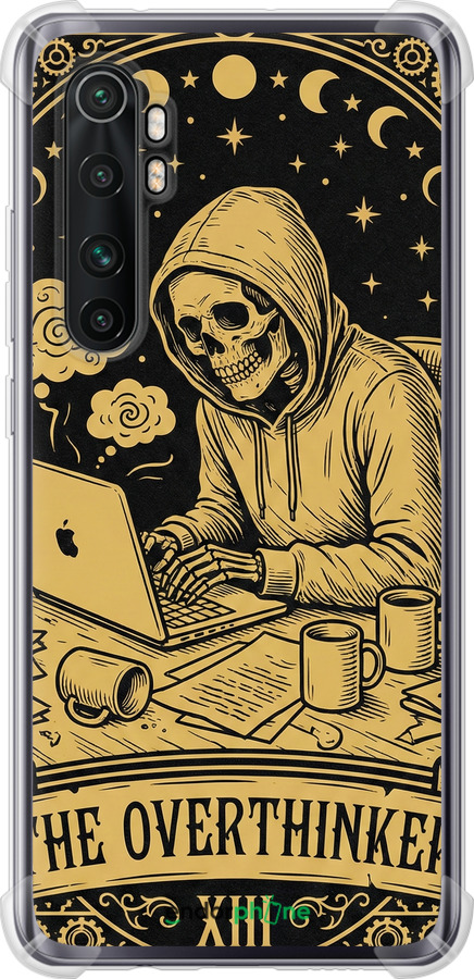 Силикон с усиленными углами чехол The Overthinker для Xiaomi Mi Note 10 Lite - 6774sp-1937 изображение 